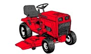 Snapper HYT18 lawn tractor photo
