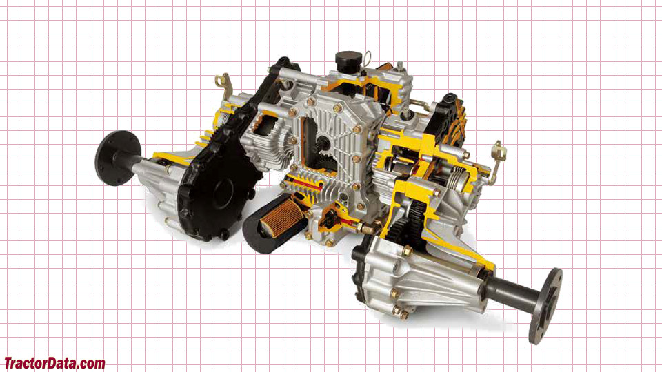 Kubota ZG222 tractor transmission information