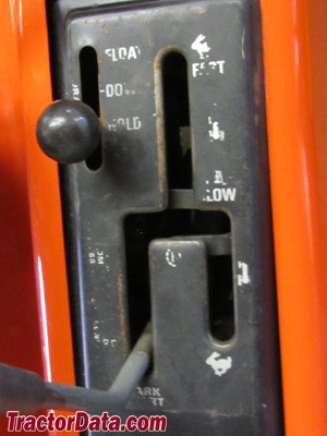 Ariens S-14H transmission controls