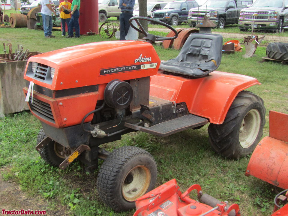 Ariens S 16h Tractor Photos Information