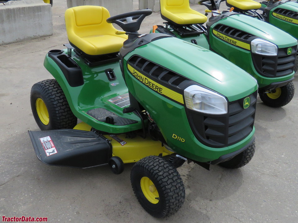 John deere d110 ride on mower clearance