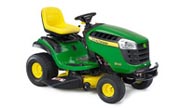 John Deere D130 lawn tractor photo