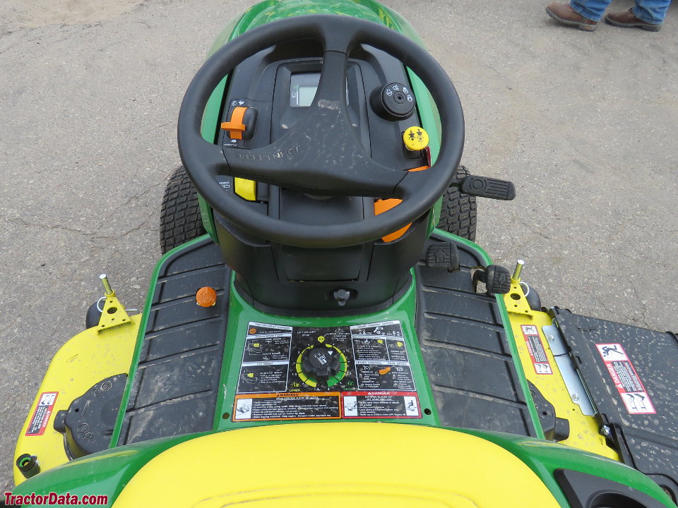 John Deere X590 Tractor Photos Information