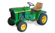 John Deere 110 tractor photo