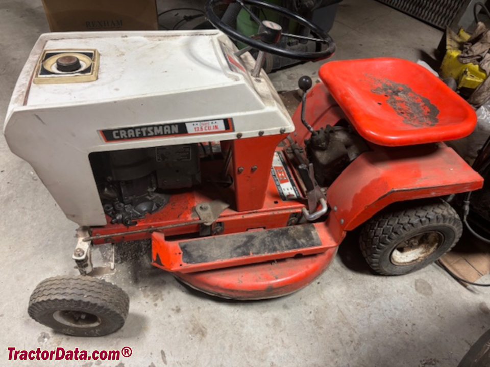 Sears Craftsman 131.96310 lawn tractor.