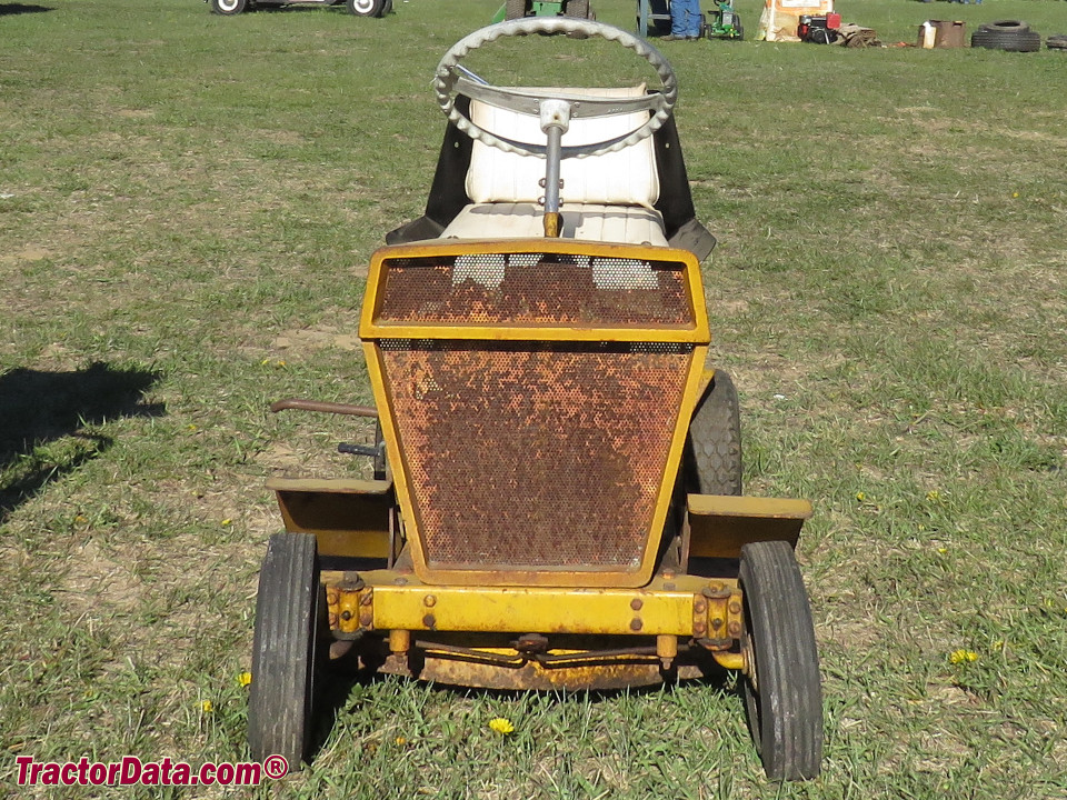 Massey Ferguson 24S Deluxe lawn tractor.