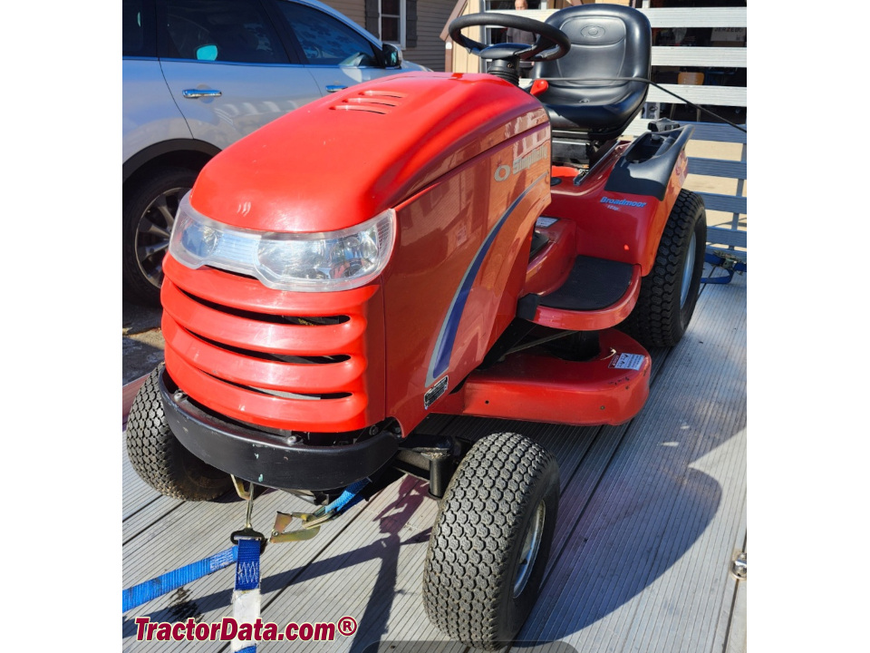 Simplicity Broadmoor 18/38 lawn tractor.