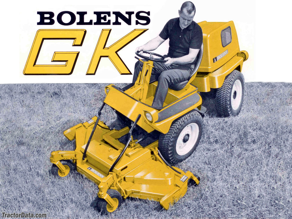 Bolens Groundkeeper GK 960 advertising image