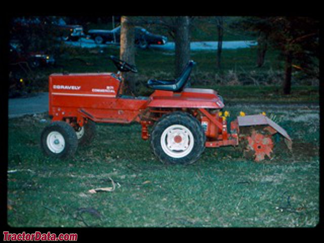 Gravely 8171 Commercial, left side.