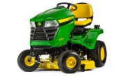 John Deere X330 tractor photo