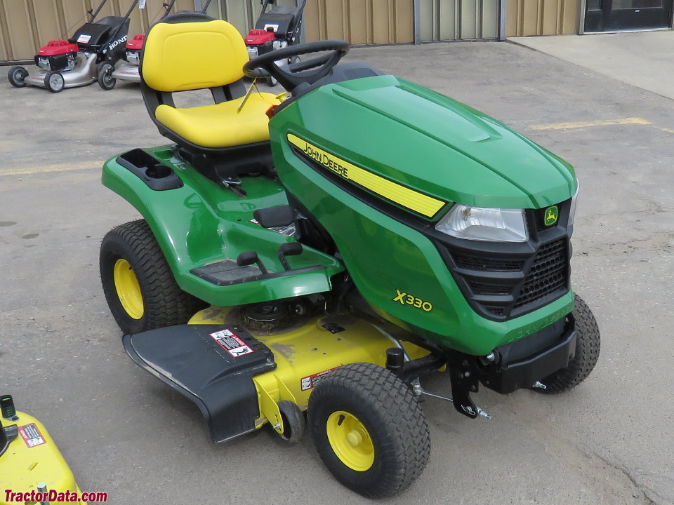 John Deere X330 Tractor Photos Information