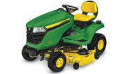 John Deere X350 tractor photo