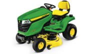 John Deere X370 tractor photo