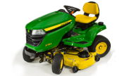 John Deere X384 lawn tractor photo