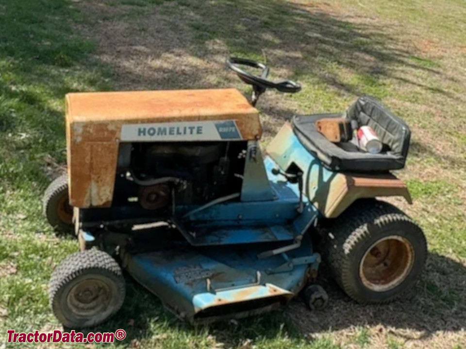 Homelite RM-7E lawn tractor.