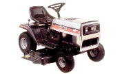 White LT-140 lawn tractor photo
