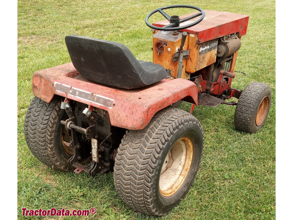 Simplicity Sovereign 3212H garden tractor.