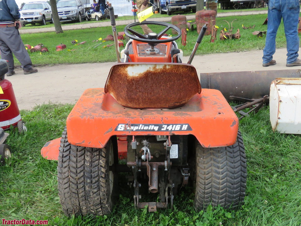 TractorData Simplicity Sovereign 3416H 990871 tractor photos information