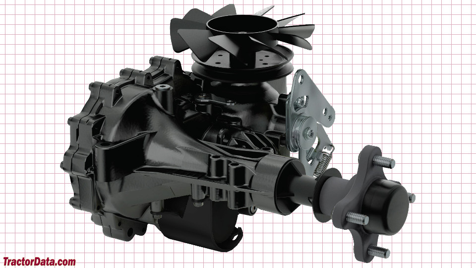 Kubota Z411 transmission image