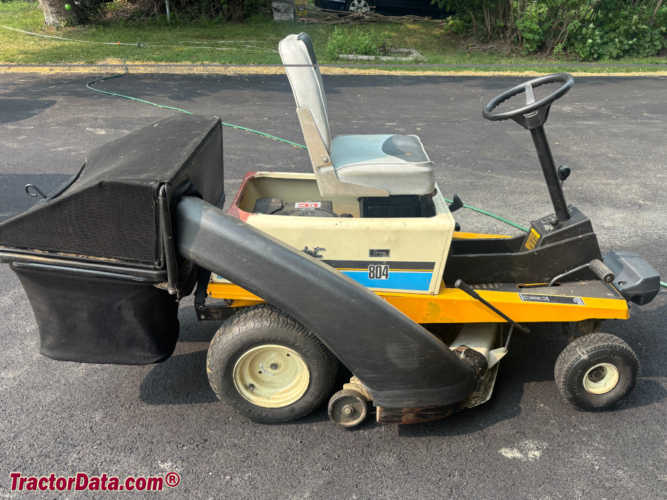 Cub Cadet 804 riding lawn mower.