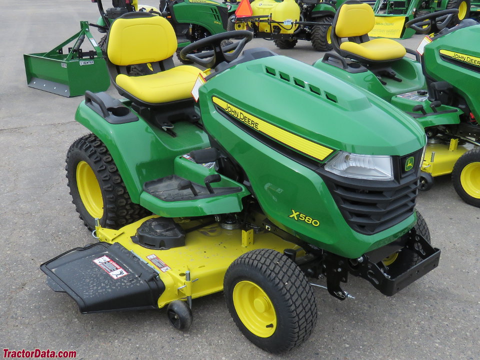 2017 model John Deere X580.