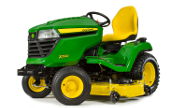 John Deere X584 tractor photo