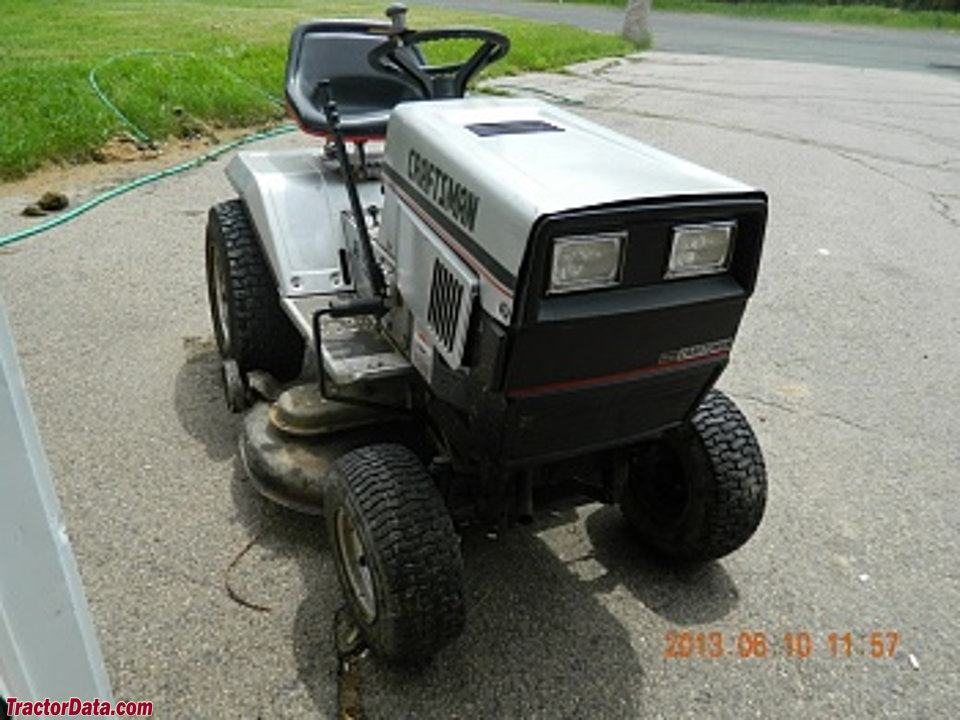 Craftsman 917.25441 GT18 tractor photos information