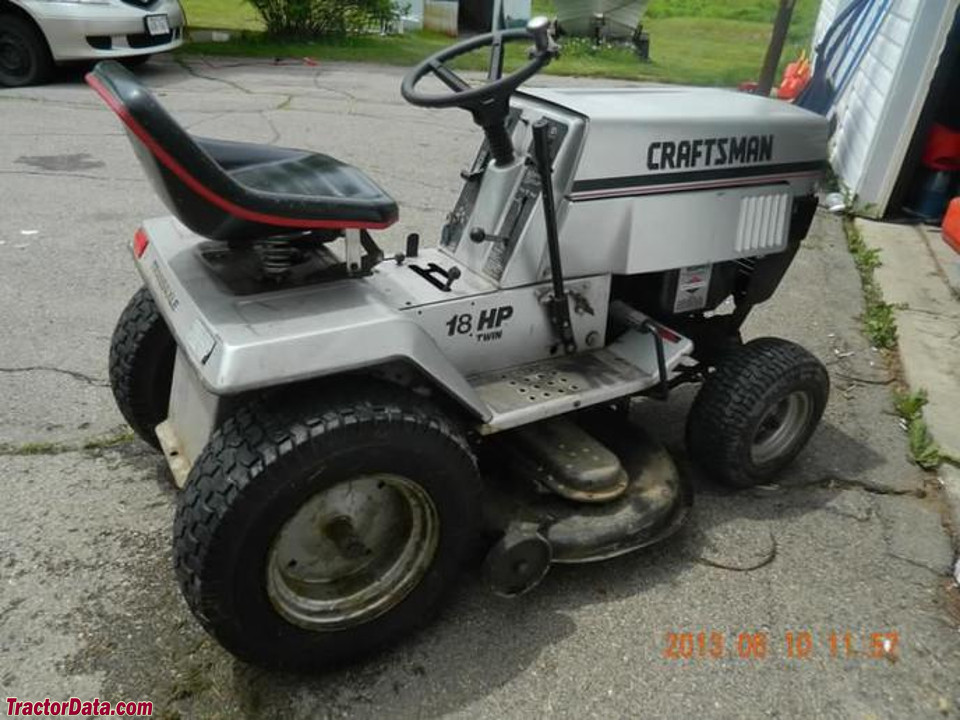 Craftsman 917.25441 GT18 tractor photos information