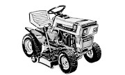AMF 1280 lawn tractor photo