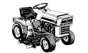 AMF 1282 lawn tractor photo