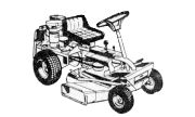 AMF 1268 lawn tractor photo