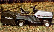 White T-802 lawn tractor photo