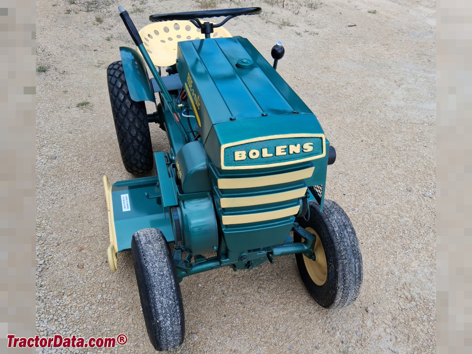 1959 Bolens 230 Ride-A-Matic with mower deck.