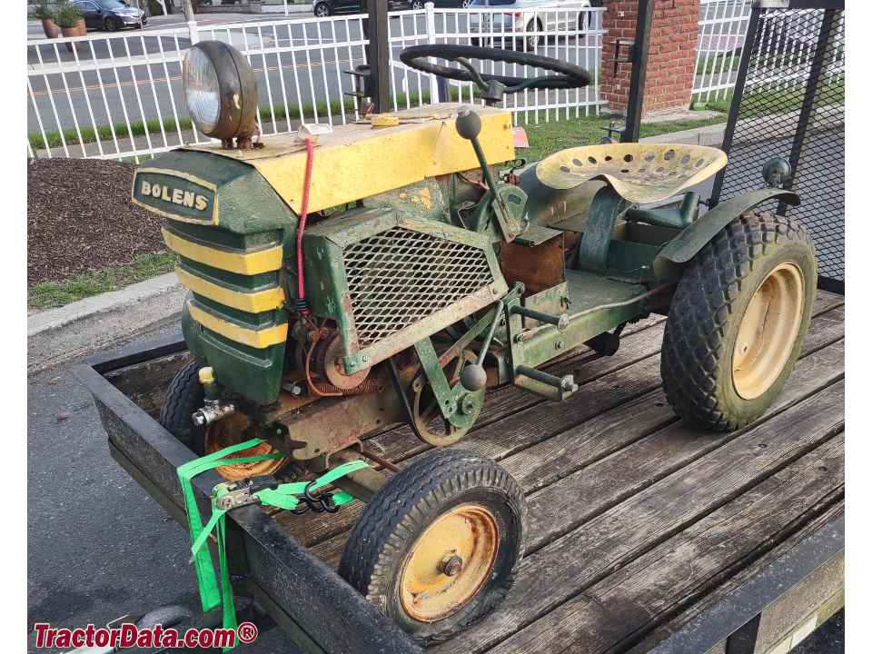 TractorData Bolens 231 Ride A Matic tractor information