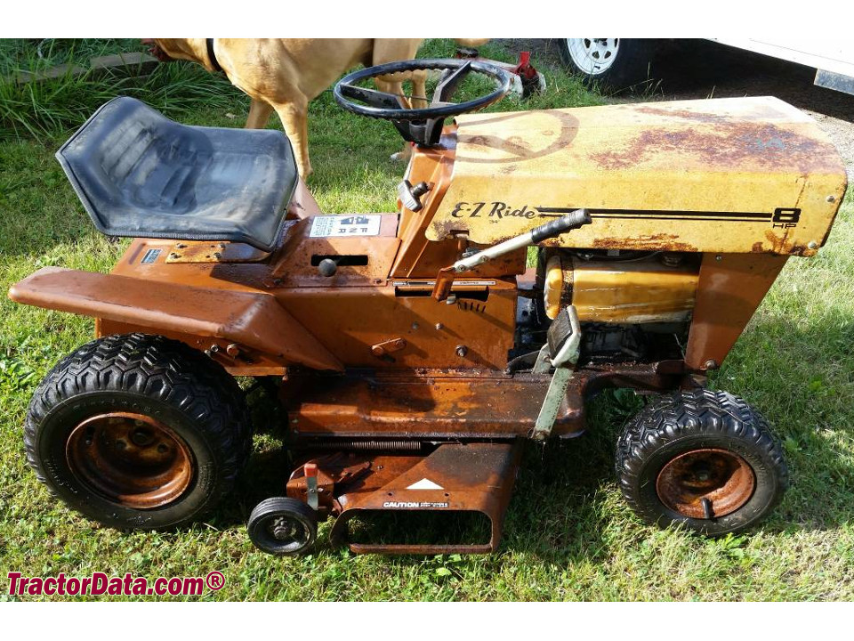 Coast-to-Coast branded MTD model 480 lawn tractor.