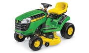 John Deere E110 tractor photo