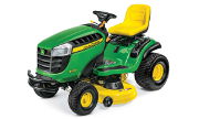 John Deere E130 lawn tractor photo