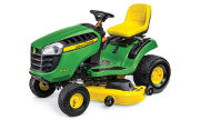 John Deere E140 tractor photo