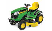 John Deere E170 lawn tractor photo