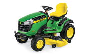 John Deere E180 tractor photo