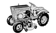 Burns B-60 Suburban lawn tractor photo