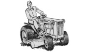 Gilson 53006 S-14 lawn tractor photo