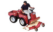 Hesston H-140 GMT lawn tractor photo