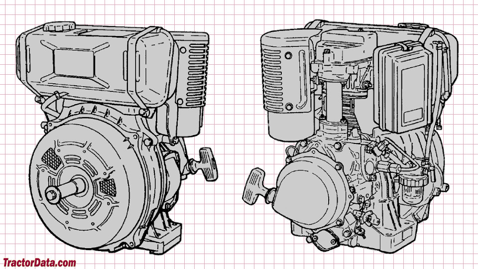 Wheel Horse 512D engine image