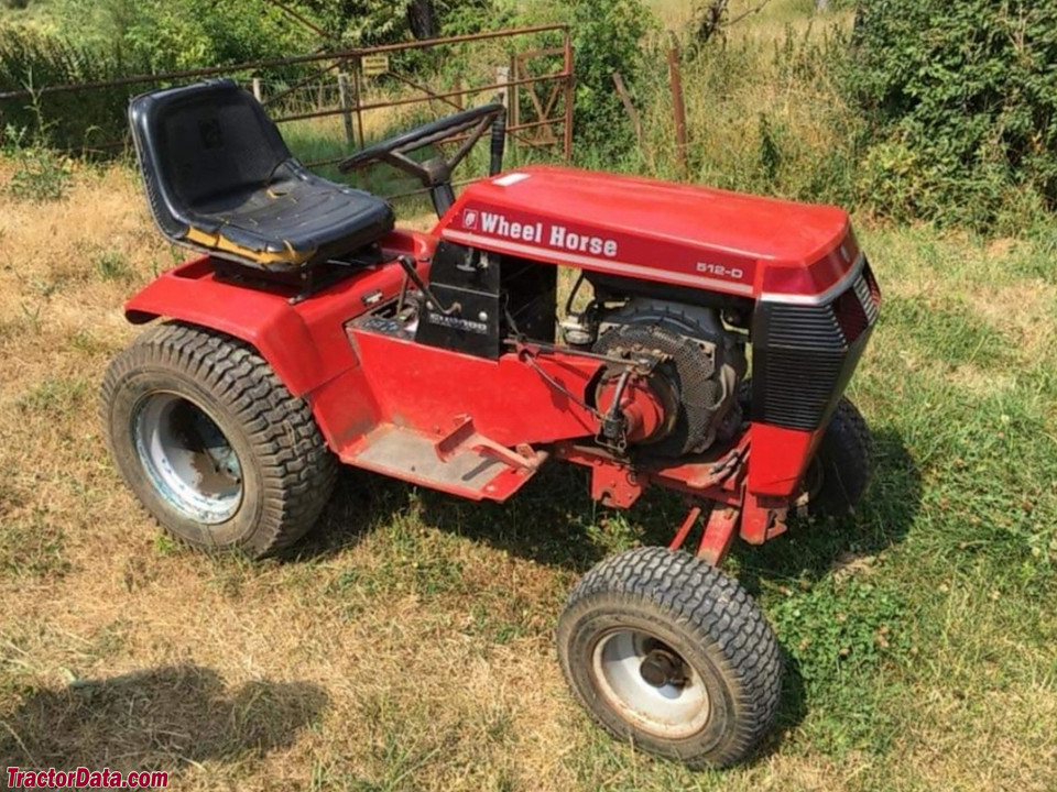 Wheel Horse 512D, right side.