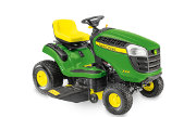 John Deere X106 tractor photo