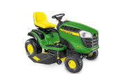 John Deere X126 tractor photo