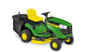 John Deere X146R tractor photo