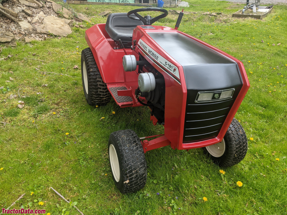 Wheel Horse C161 Twin tractor photos information