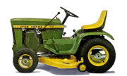 John Deere 112 tractor photo